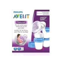Philips AVENT Manual Breast Pump+ FREE reusable cups